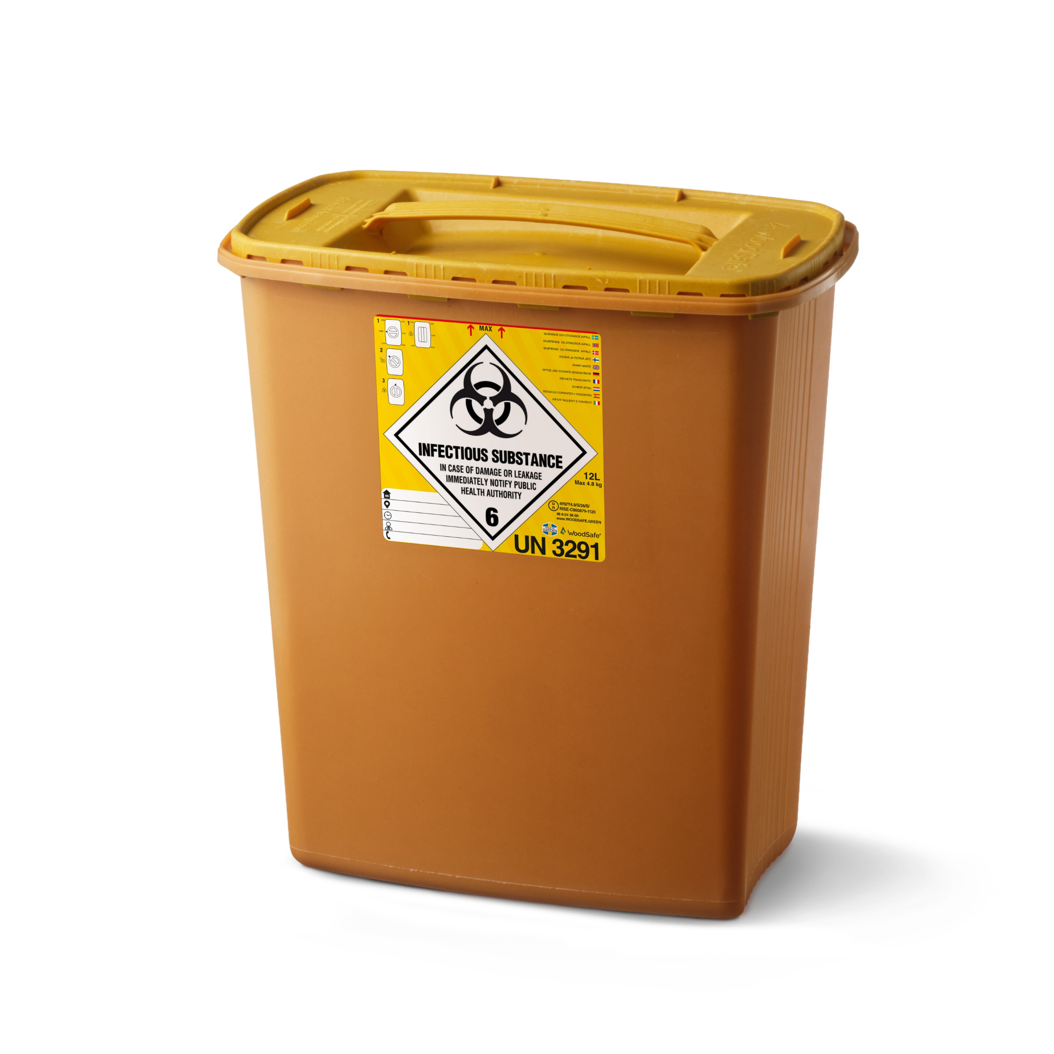 12L Container — Single Lid