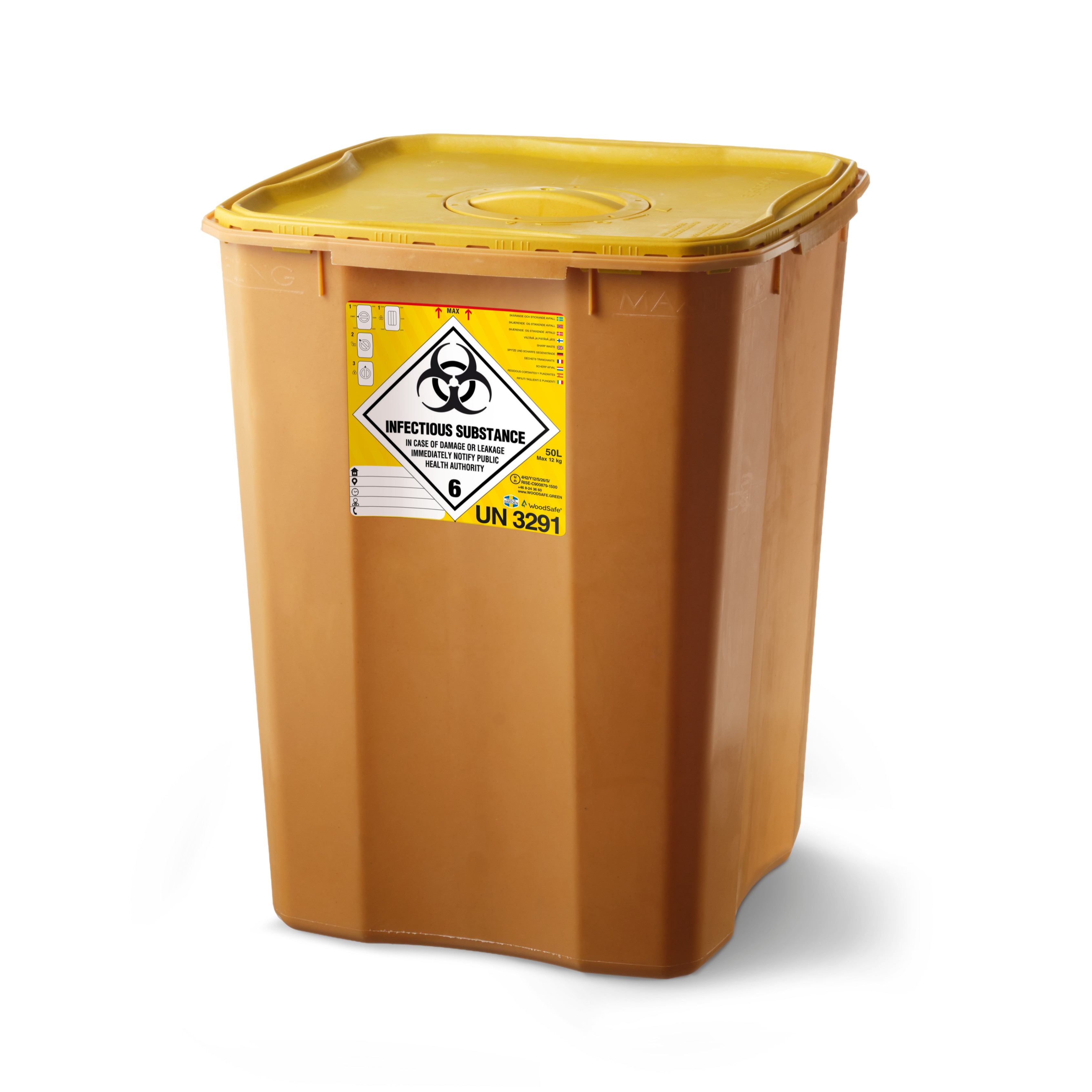50L Container — Double Lid