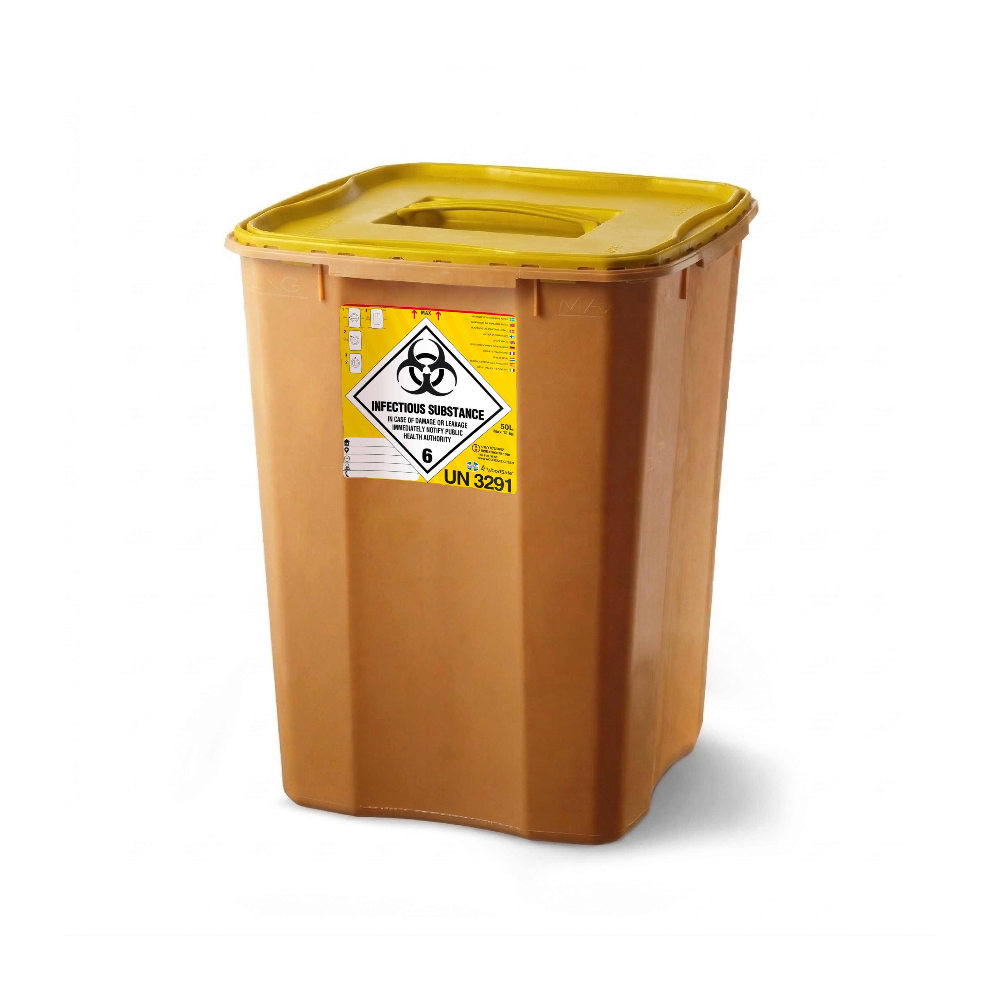 50L Container — Single Lid