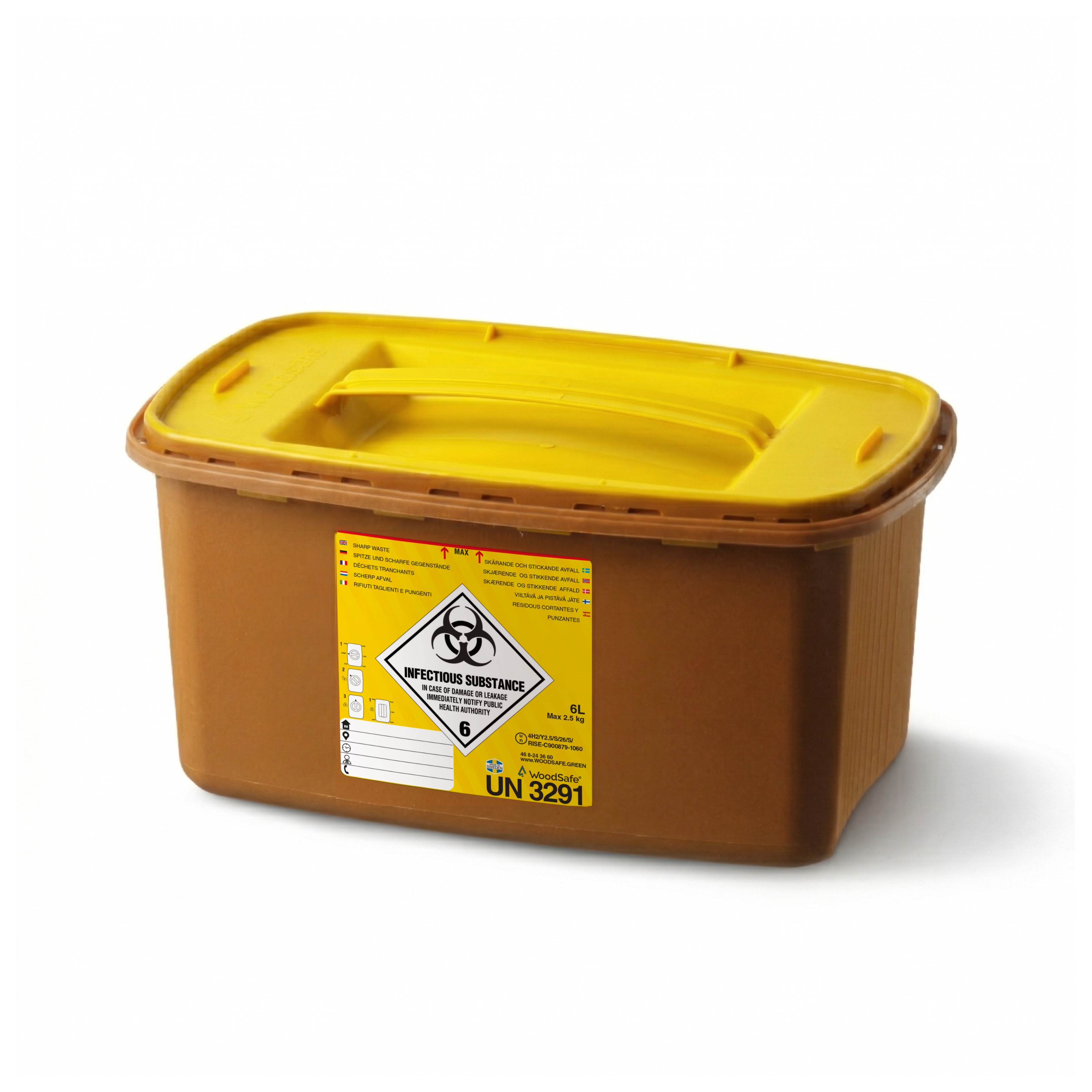 6L Container — Single Lid